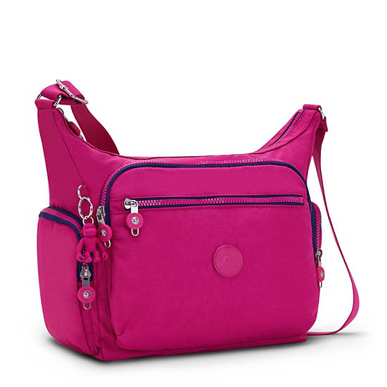 Kipling Gabbie Çapraz Askılı Çanta Pembe Küpe Çiçeği | TR 2056CT